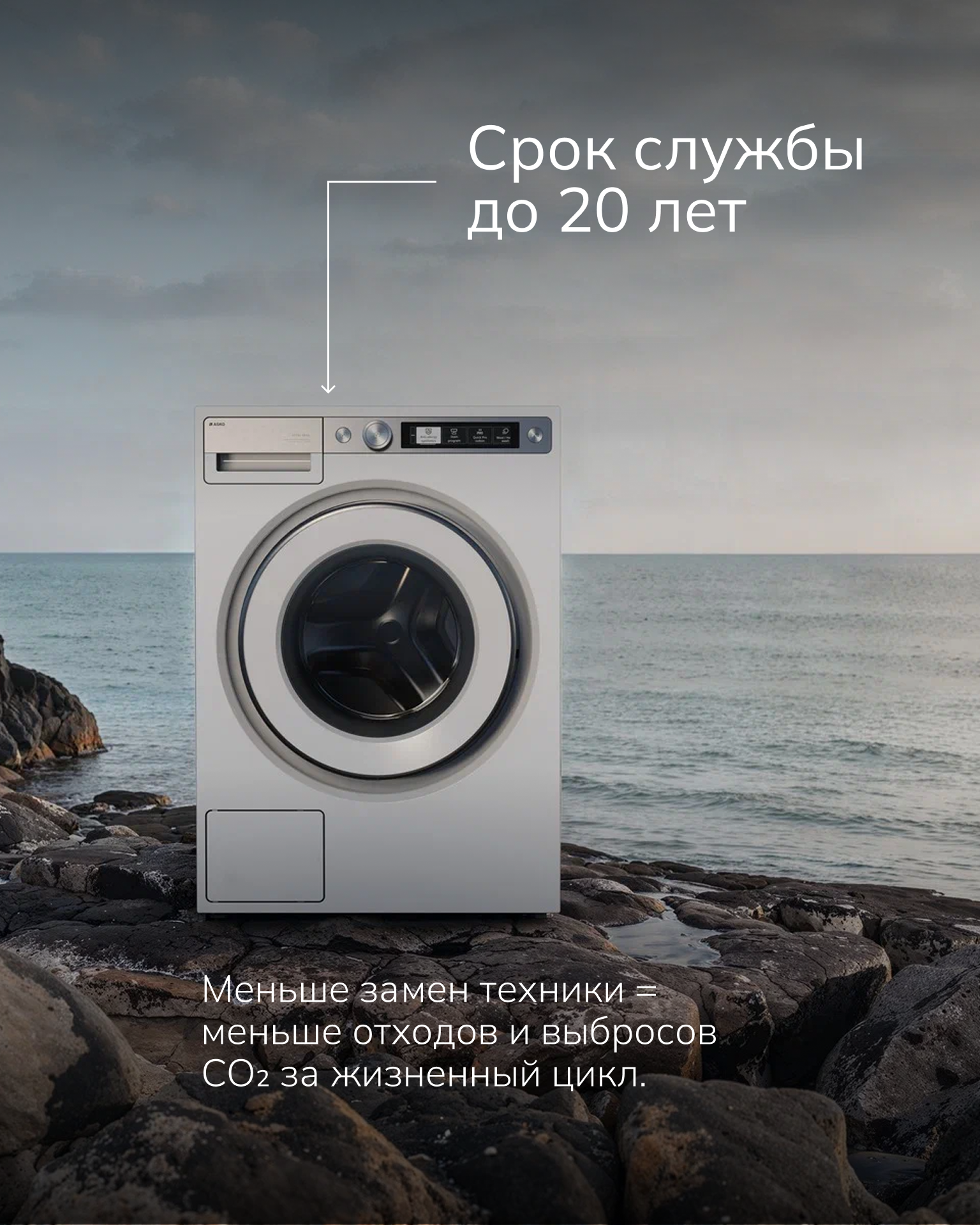 Почему стиральные машины ASKO называют экологичными?