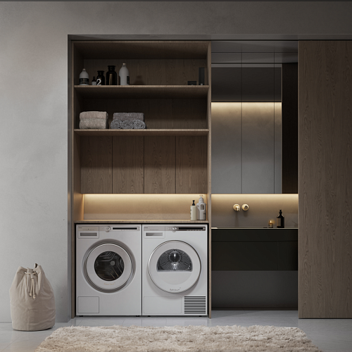 Комплект Asko Logic 2 (W4096P.W/3, T409HS.W)