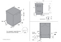 Посудомоечная машина Asko DFS244IB.W/1