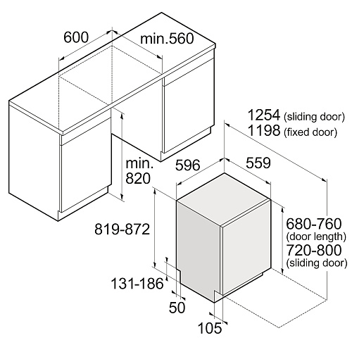 Посудомоечная машина Asko DSD644B/1