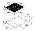 Индукционная варочная панель Asko HI1694G