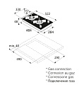 Газовая варочная поверхность Asko HG1355GB