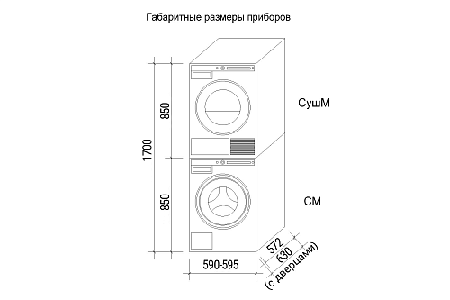 Комплект Asko Style (W5096RW, T509HRW)