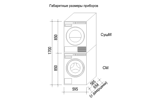 Комплект Asko Classic 3 (W2084.W/3, T208C.W)
