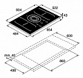 Индукционная варочная панель Asko HI1994G
