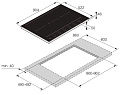 Индукционная варочная панель Asko HID956GC