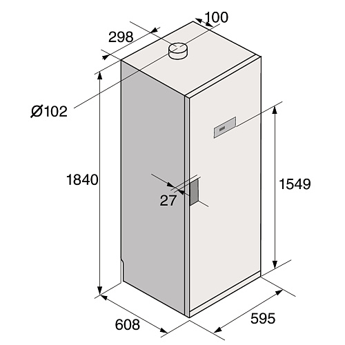 Сушильный шкаф Asko DC7784V.W