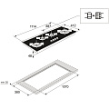 Газовая варочная панель Asko HG8144BGB1