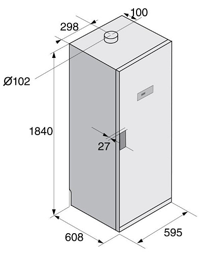 Сушильный шкаф Asko DC7784V.S