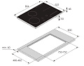 Индукционная варочная панель Asko HID824GC