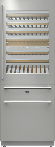 Встраиваемый комбинированный винный холодильник Asko RWF2826S