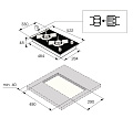 Газовая варочная поверхность Asko HG8320BGB1