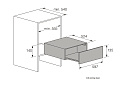 Подогреватель посуды Asko ODW61SS0