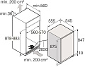 Встраиваемый холодильник Asko R30931EI