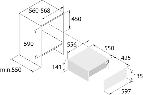Подогреватель посуды Asko ODW8127A