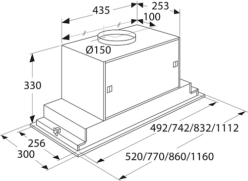 Вытяжка Asko CC4727S Вытяжка Asko CC4727S